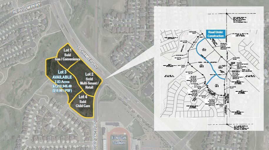 Primary Photo Of NWC S Chambers Rd & Double Angel Rd, Parker Land For Sale