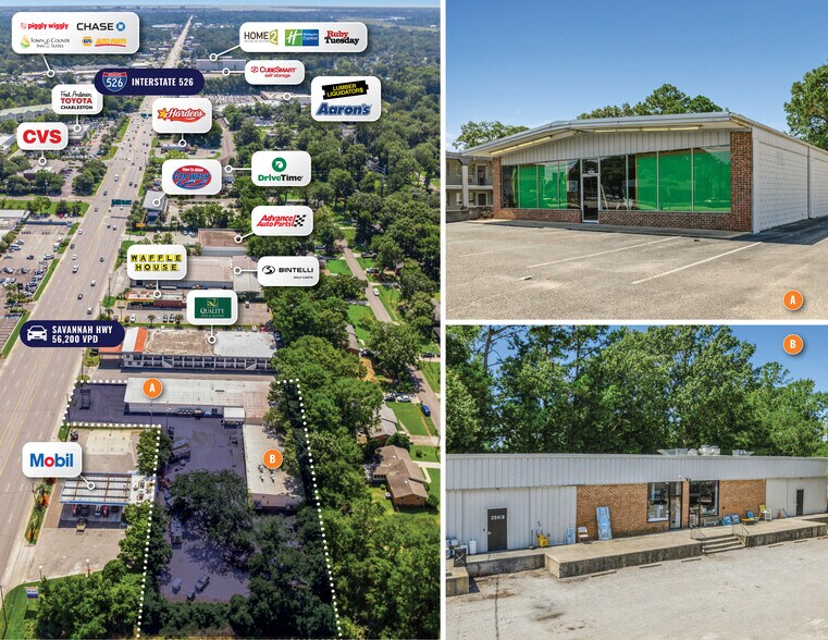 Primary Photo Of 2241 Savannah Hwy, Charleston Freestanding For Sale