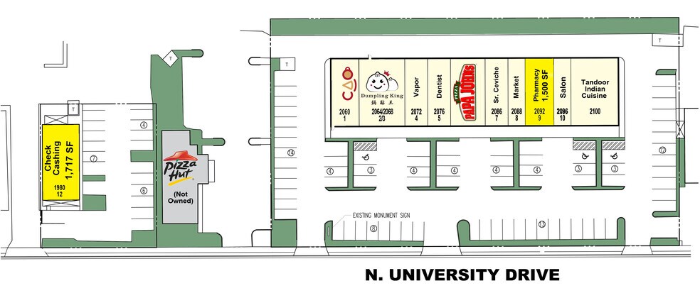 More Photos Of 1980-2100 N University Dr, Pembroke Pines Unknown For Lease