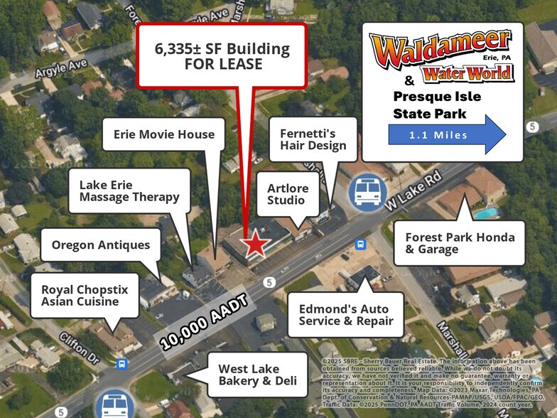 More Photos Of 3412-3418 W Lake Rd, Erie Freestanding For Sale