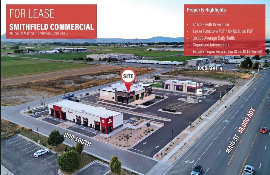 Primary Photo Of 1101 S Main St, Smithfield Freestanding For Lease