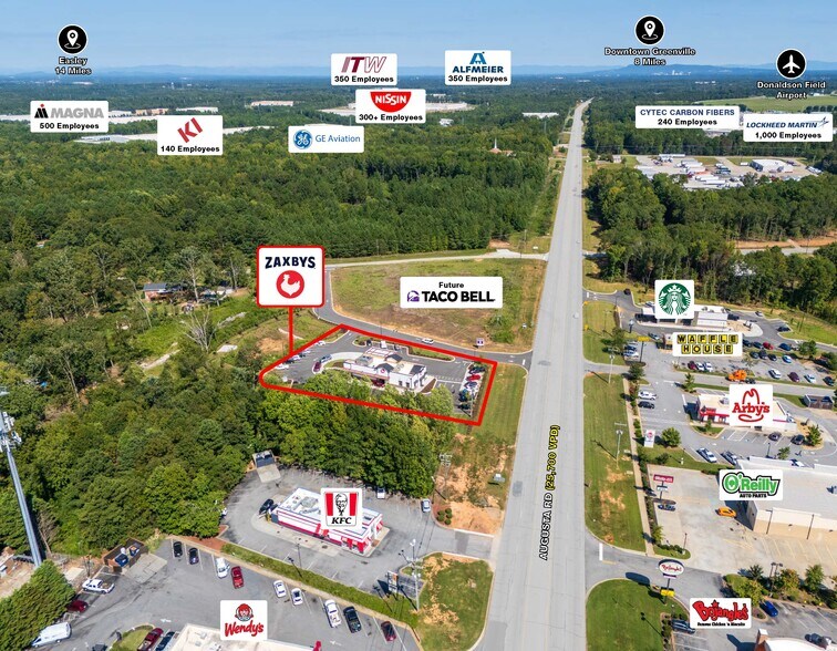 More Photos Of 7410 Augusta Rd, Piedmont Fast Food For Sale