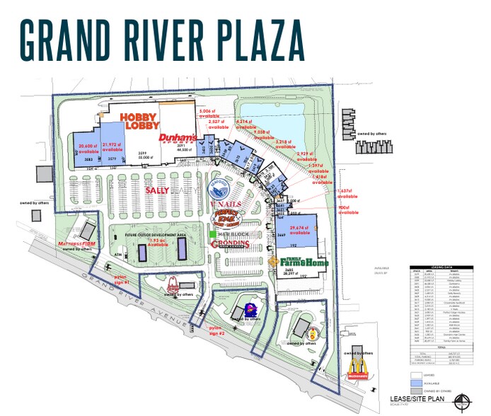 More Photos Of 3591-3685 E Grand River Ave, Howell Unknown For Lease