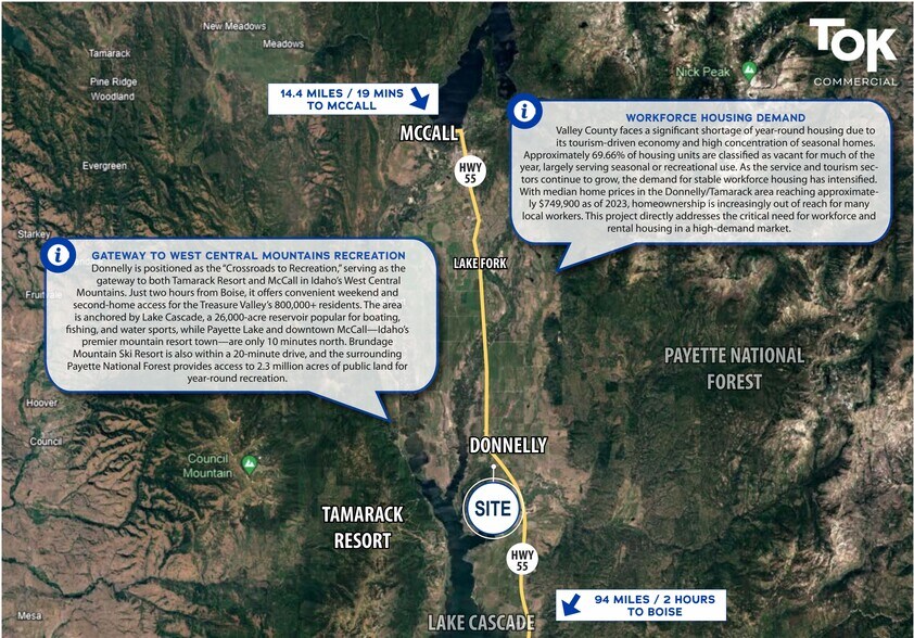 More Photos Of Hwy 55, Donnelly Land For Sale