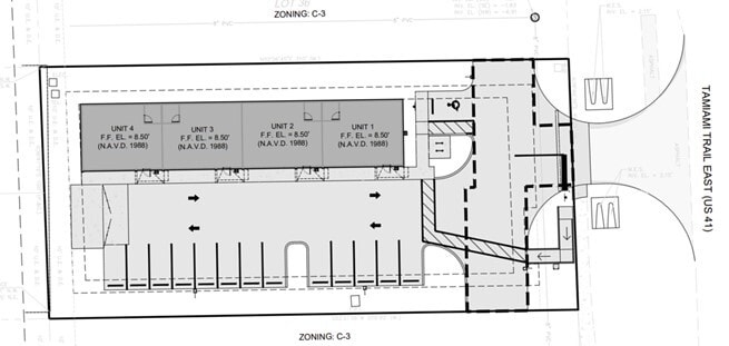 Primary Photo Of 4628 Tamiami Trl E, Naples Land For Sale