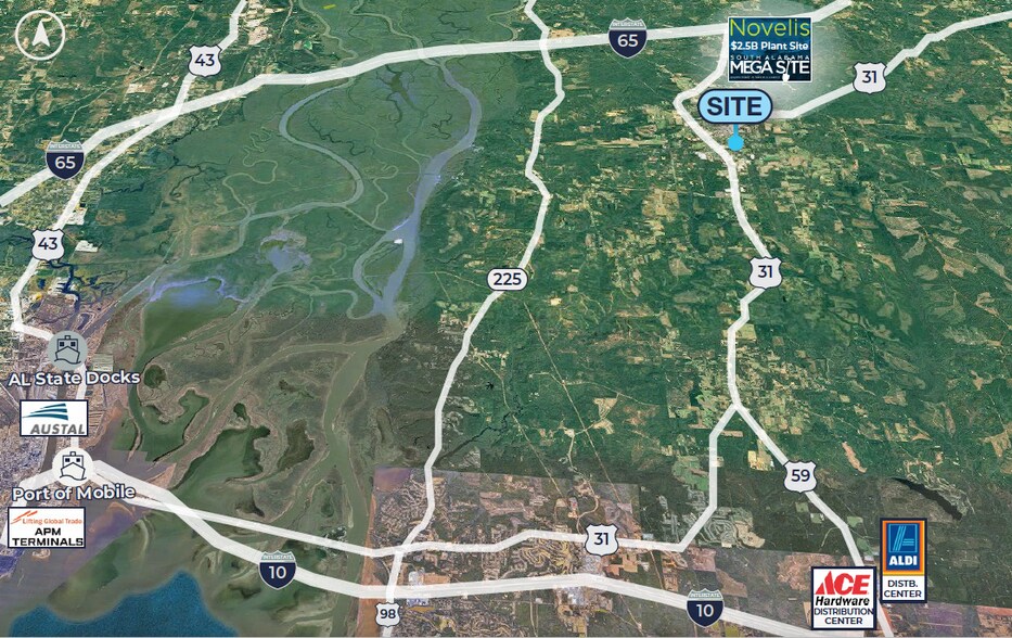 More Photos Of 717 Daphne Rd, Bay Minette Land For Lease