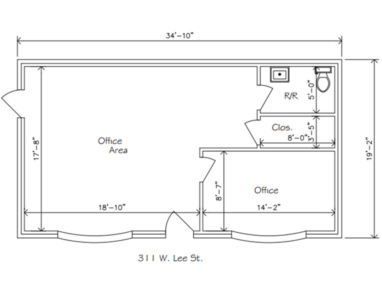More Photos Of 311 W Lee St, Athens Office For Lease