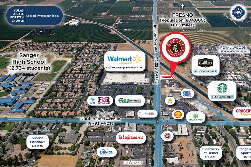 More Photos Of 2880 Jensen Ave, Sanger Fast Food For Sale