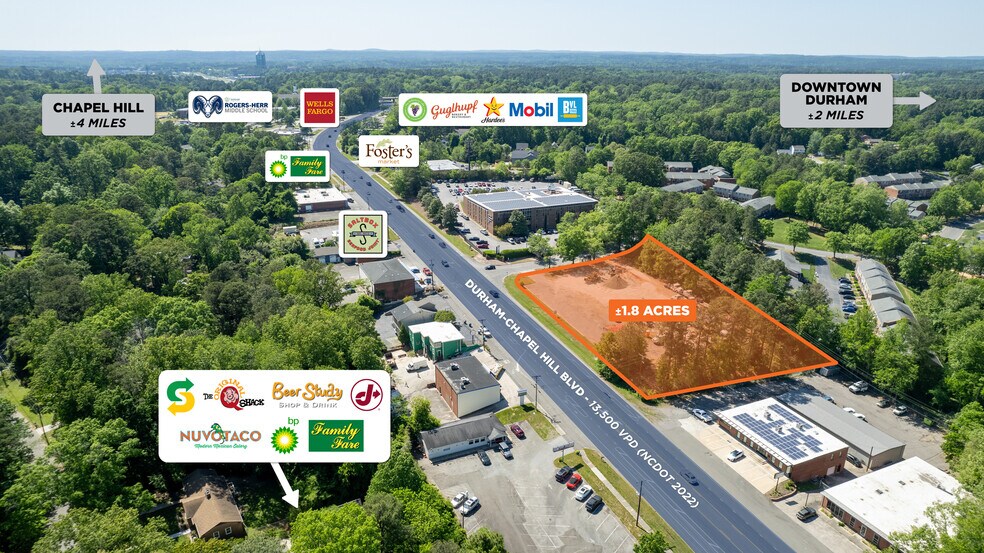More Photos Of 2550 Durham Chapel Hill Blvd, Durham Land For Lease