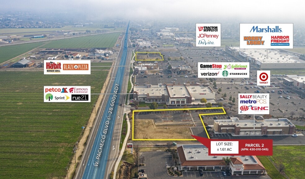 More Photos Of Swc Pacheco Boulevard & Ortigalita Rd, Los Banos Land For Sale