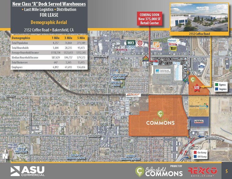 More Photos Of 2152 Coffee Rd, Bakersfield Distribution For Lease