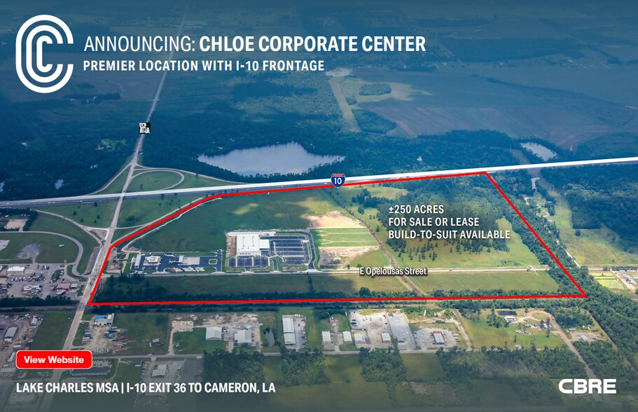 Primary Photo Of 0 I-10, Lake Charles Land For Sale