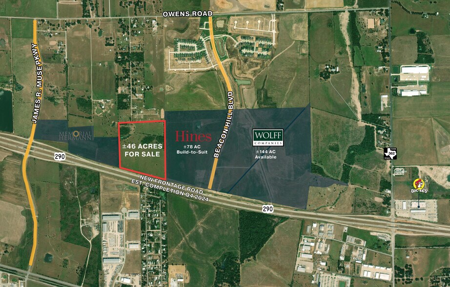Primary Photo Of US Highway 290, Prairie View Land For Sale
