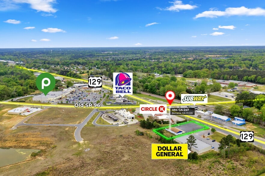More Photos Of 494 GA Highway 247 S, Bonaire Freestanding For Lease