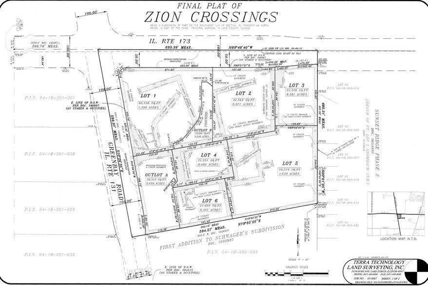 More Photos Of Route 173 & Green Bay Rd, Zion Land For Sale