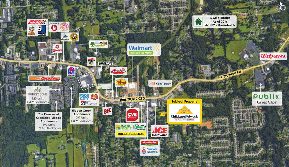 More Photos Of 1043 Grays Dr, Chattanooga Storefront Retail Office For Lease