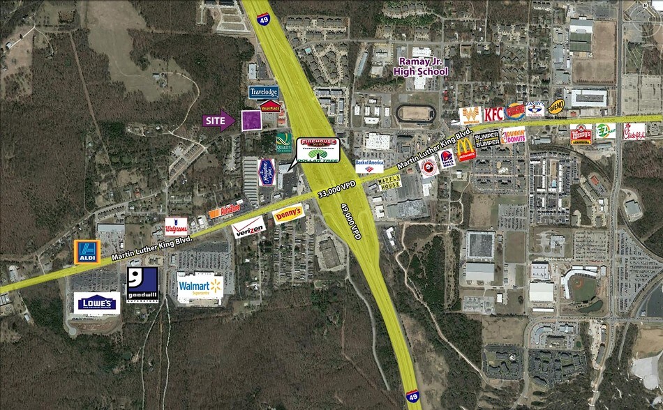 Primary Photo Of 2650 W Old Farmington Rd, Fayetteville Land For Sale