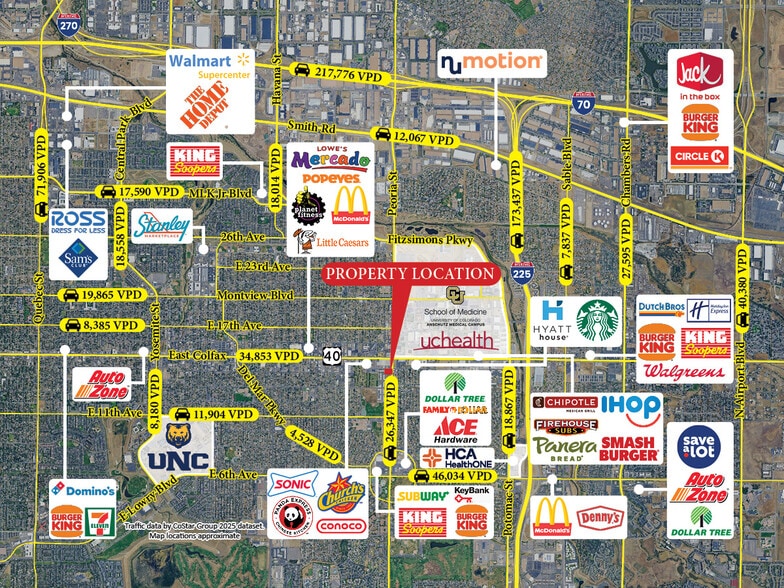 More Photos Of 1395 Peoria St, Aurora Freestanding For Lease