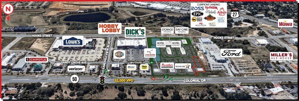 More Photos Of SR 50 & Sandhill View Blvd, Clermont Land For Lease