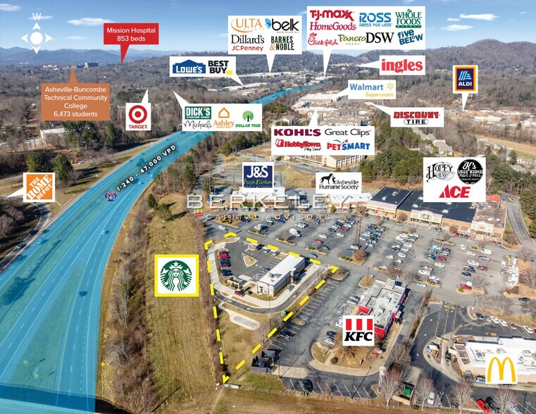 More Photos Of 211 River Ford Pky, Asheville Fast Food For Sale