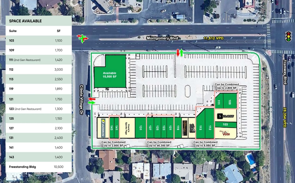 More Photos Of 12500 Montgomery Blvd NE, Albuquerque Storefront Retail Office For Lease