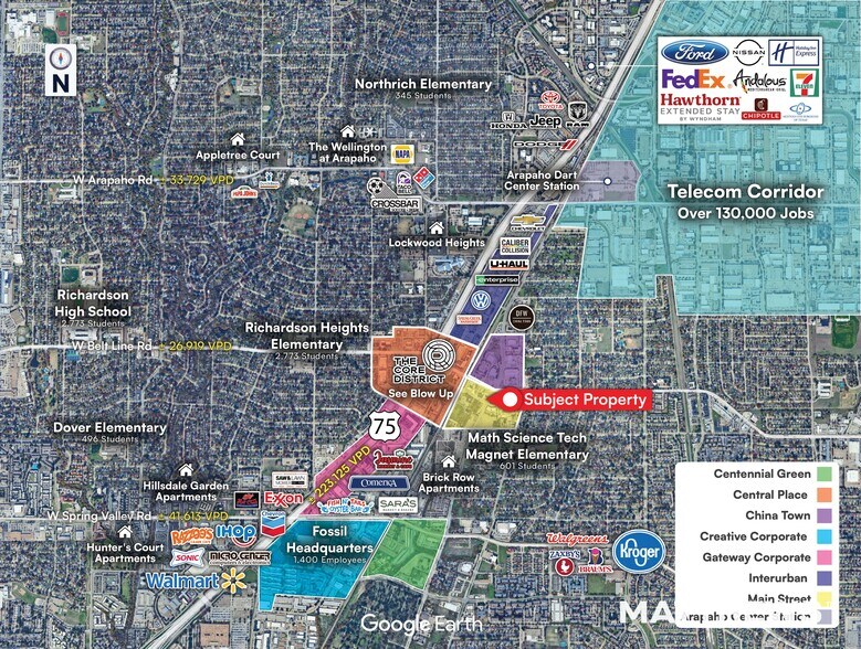 More Photos Of 110 S Greenville Ave, Richardson General Retail For Lease