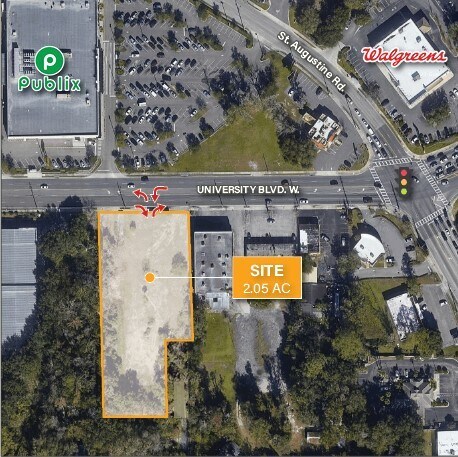 More Photos Of 2890 University Blvd W, Jacksonville Land For Sale