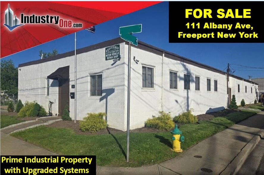 Primary Photo Of 111 Albany Ave, Freeport Manufacturing For Sale