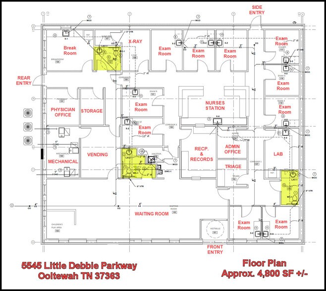 More Photos Of 5545 Little Debbie Pky, Ooltewah Medical For Sale