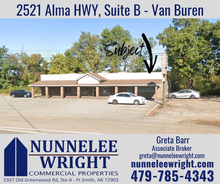 Primary Photo Of 2521 Alma Hwy, Van Buren Office For Lease