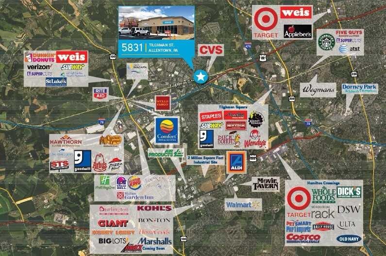 More Photos Of 5831 Tilghman St, Allentown Restaurant For Lease