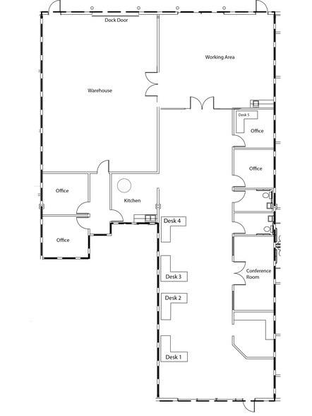More Photos Of 8191 Birchwood Ct, Johnston Flex For Lease