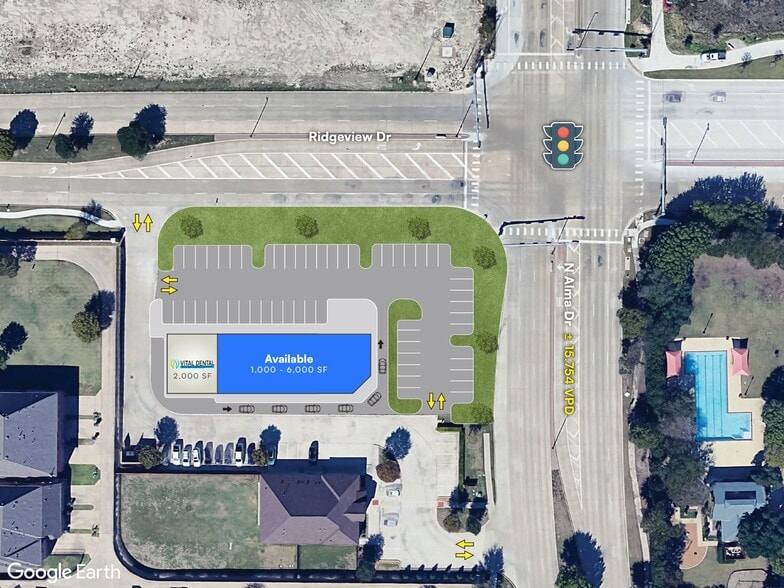 More Photos Of 1421 Ridgeview dr, Allen Storefront For Lease