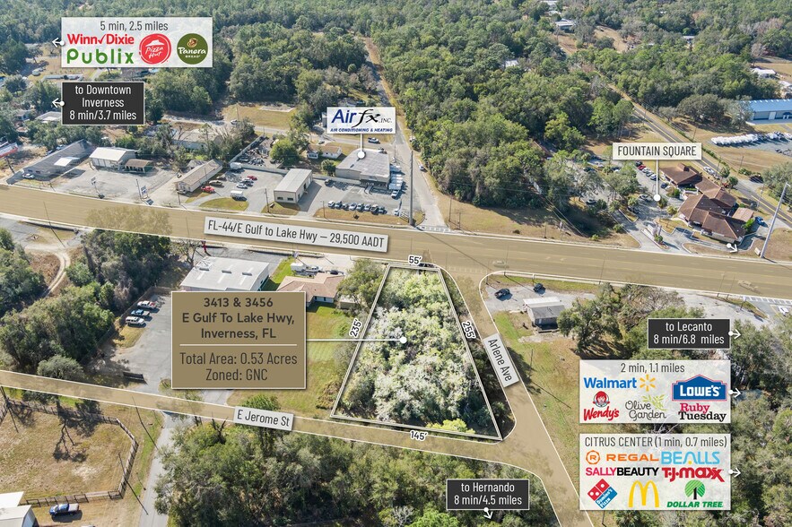 More Photos Of 3413 E Gulf To Lake Hwy, Inverness Land For Sale