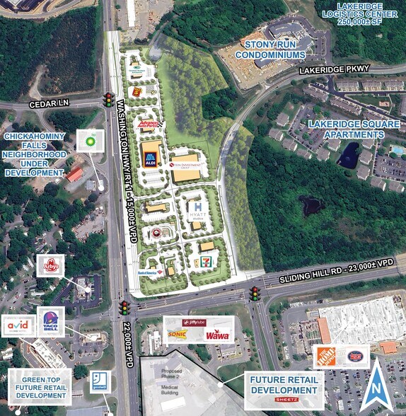 More Photos Of Washington Hwy at Sliding Hill Road, Glen Allen Land For Lease