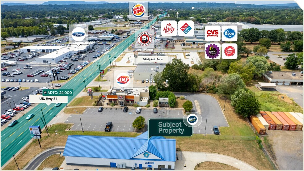 More Photos Of 2207 E Main St, Russellville Auto Repair For Sale