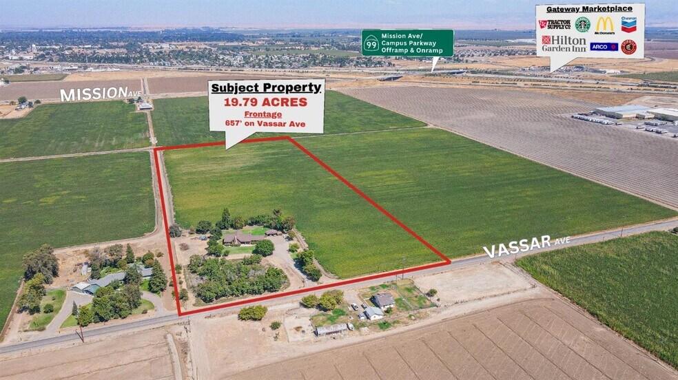 More Photos Of 2260 Vassar Ave, Merced Land For Sale