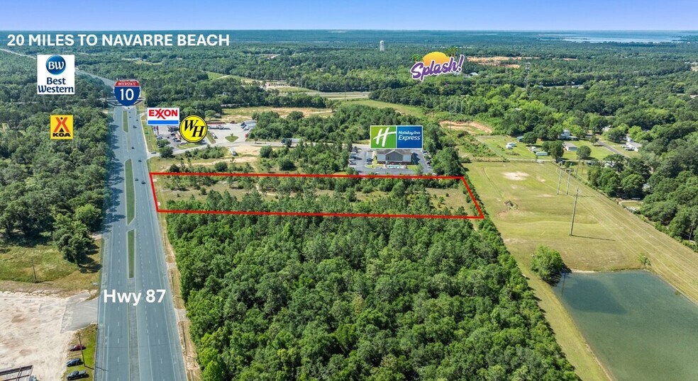 More Photos Of 5229 S Hwy 87, Milton Land For Sale