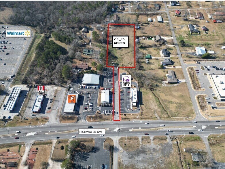 Primary Photo Of 2.6 +/- Acres 31 NW Hwy, Hartselle Land For Sale