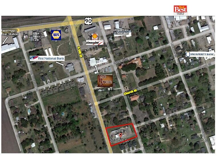 More Photos Of 373 S Dill St, East Bernard Fast Food For Lease