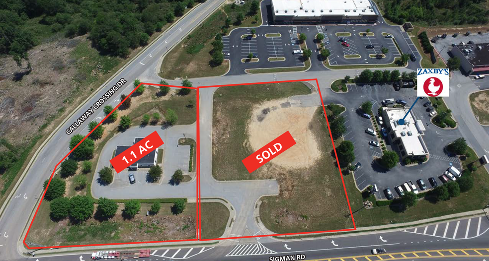 Primary Photo Of Sigman Rd And Callaway Crossing Dr, Conyers Land For Sale