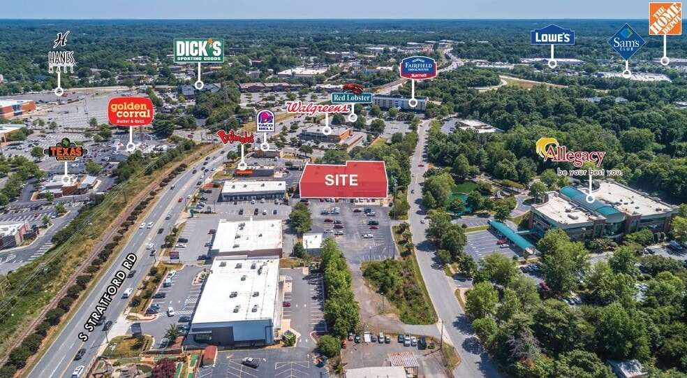 More Photos Of 1612 S Stratford Rd, Winston-Salem General Retail For Lease