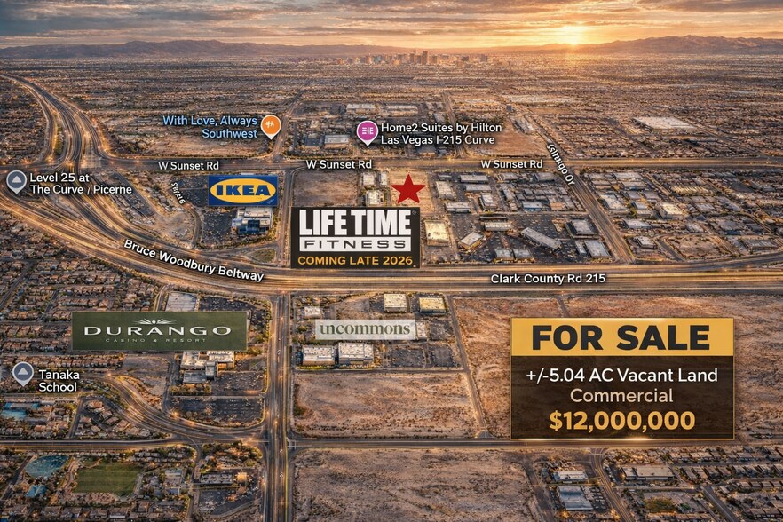 Primary Photo Of Sunset Rd, Las Vegas Land For Sale