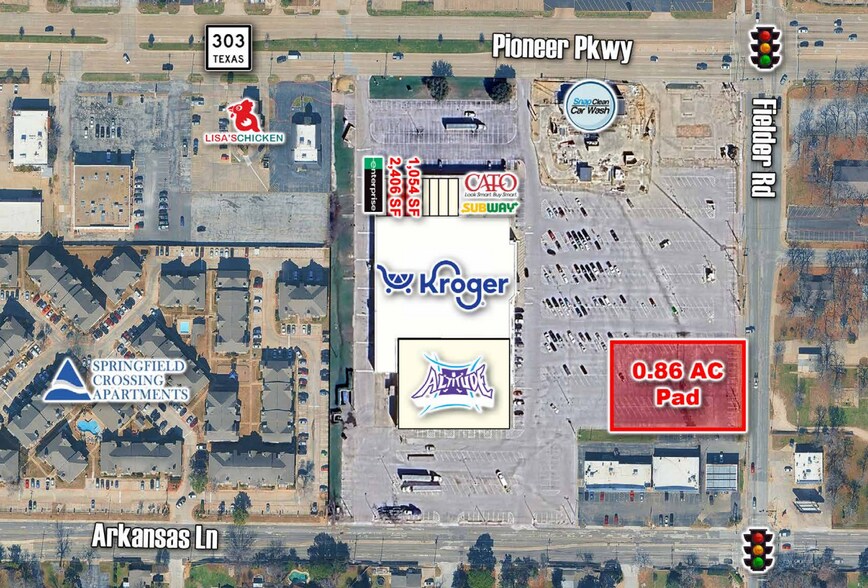 Primary Photo Of 2220 S Fielder Rd, Arlington Land For Lease