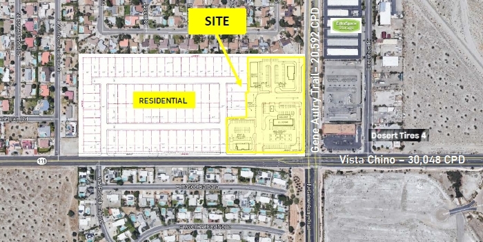 Primary Photo Of NWC Vista Chino & Gene Autry Trl, Palm Springs General Retail For Lease