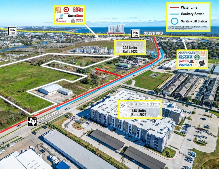 More Photos Of FM 518 East, Kemah Land For Sale