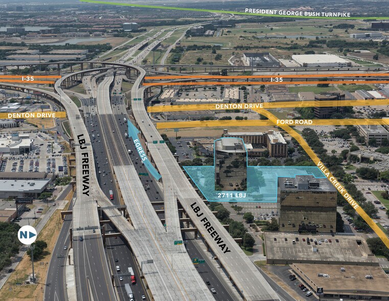 More Photos Of 2711 Lyndon B Johnson Fwy, Dallas Office For Lease