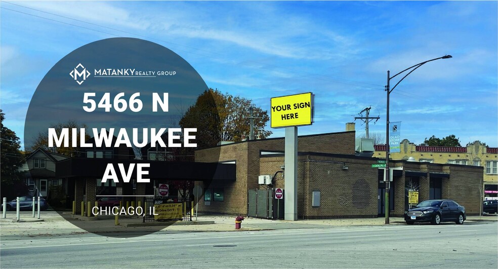 Primary Photo Of 5466 N Milwaukee Ave, Chicago Bank For Lease