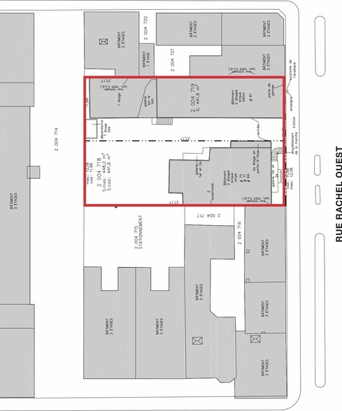 More Photos Of 69-75 Rue Rachel O, Montréal Land For Sale