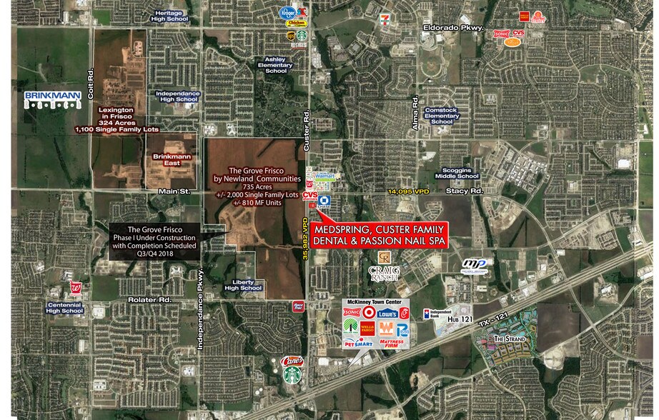 More Photos Of 5131 S Custer Rd, McKinney General Retail For Lease